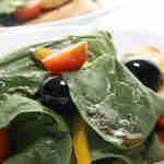Salad with Grilled Haloumi